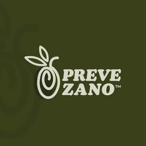Modern logo with the title 'Modern and organic olive oil logo'