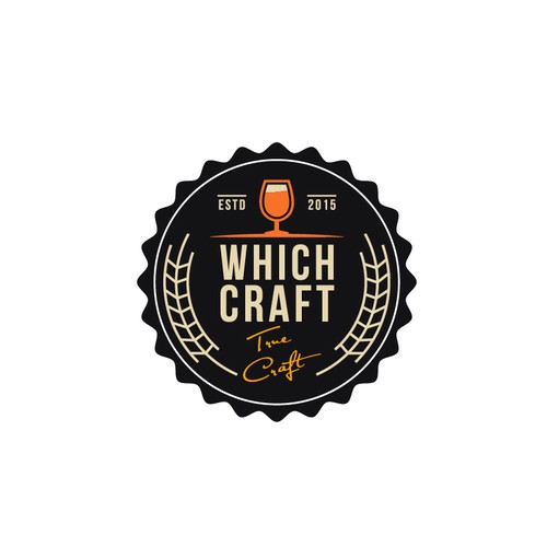 Craft label with the title 'Artisan Beer Logo'