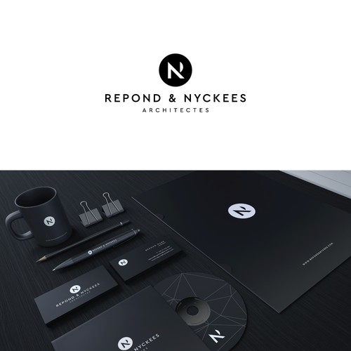 Architect logo with the title 'RN Architectes'