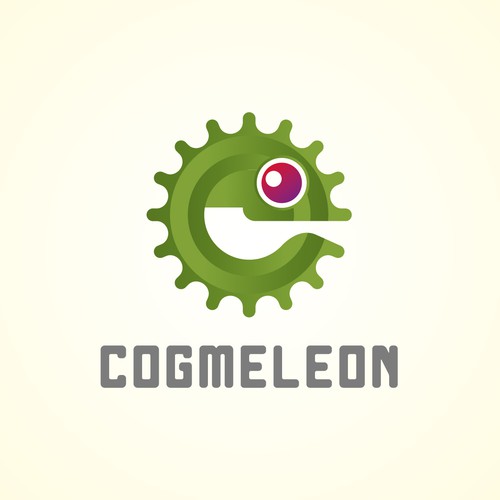 Lizard logo with the title 'Cogmeleon'