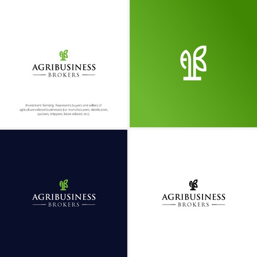 Industry brand with the title 'Agribusoness brokers logos'