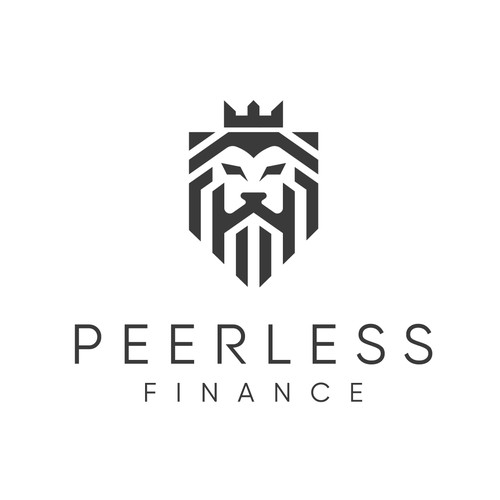 Finance logo with the title 'Peerless Finance - Strength and Stability in Finance'