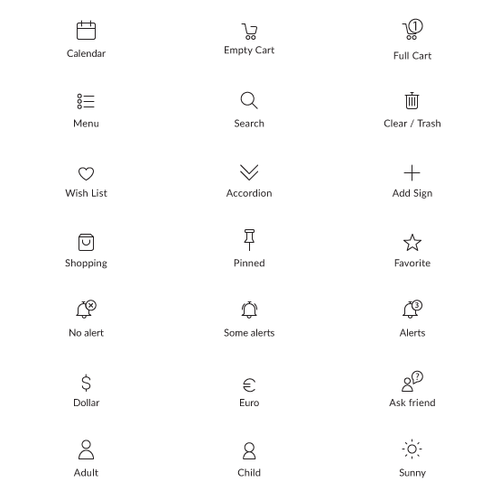 Recreation design with the title 'NextPlan app icons'