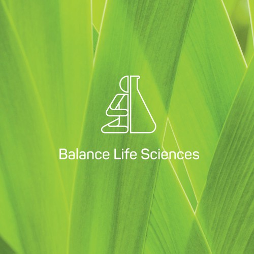 Science brand with the title 'Biopharmaceutical Logo Design - outline'