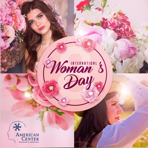 Instagram ad design with the title 'Women's day FB Banner'