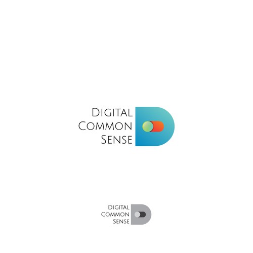 Change logo with the title 'DIGITAL COMMON SENSE'