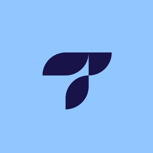 Recruitment logo with the title 'TalentTide'