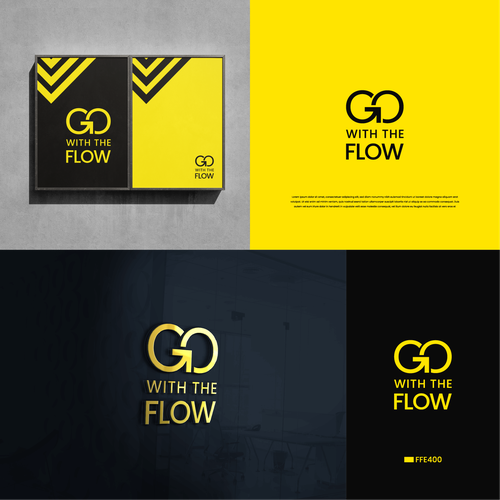 Ps logo with the title 'Go With The Flow'