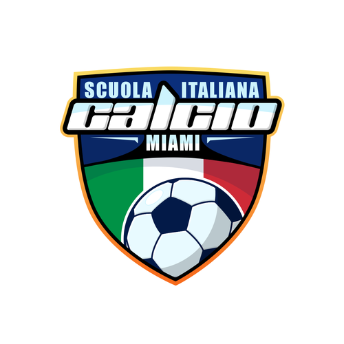 Italian design with the title 'Scuola Italiana Calcio'