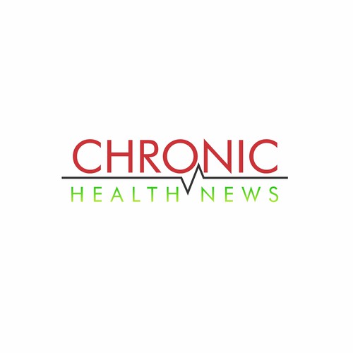 Pharmacy logo with the title 'Chronic Health News Logo'