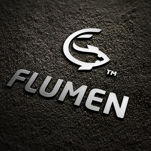 Fish logo with the title 'Fish Logo'