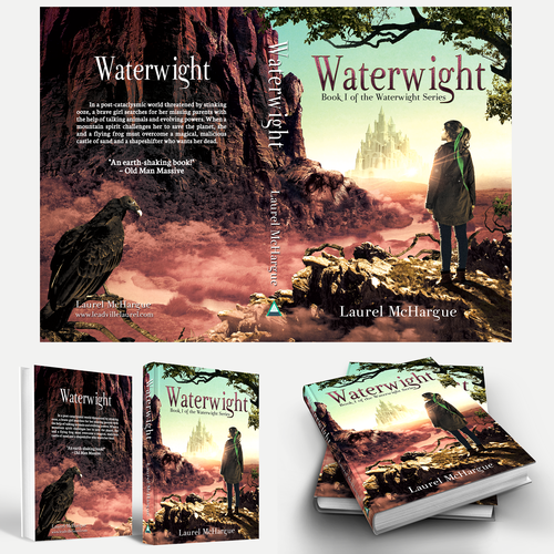Fantasy design with the title 'Book Cover-Waterwight'