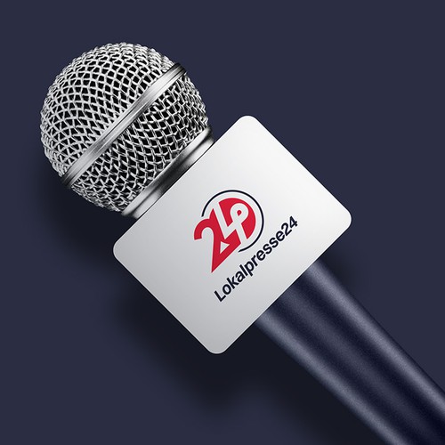 Communications brand with the title 'Logo for regional news web portal'