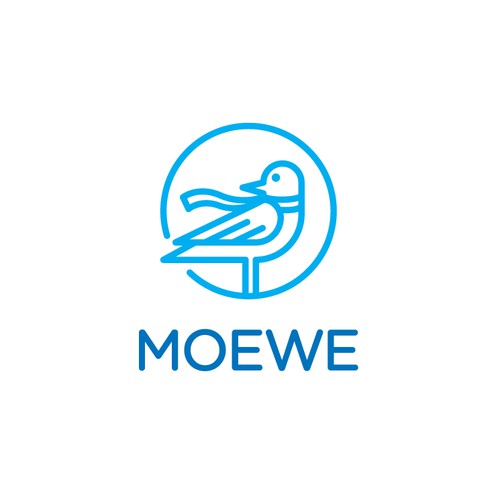Travel logo with the title 'Bird Logo Design'