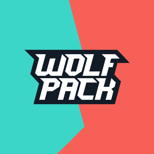 Wolf design with the title 'Wolf Pack'