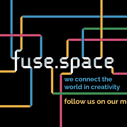 Black artwork with the title 'Music Festival/Platform poster'