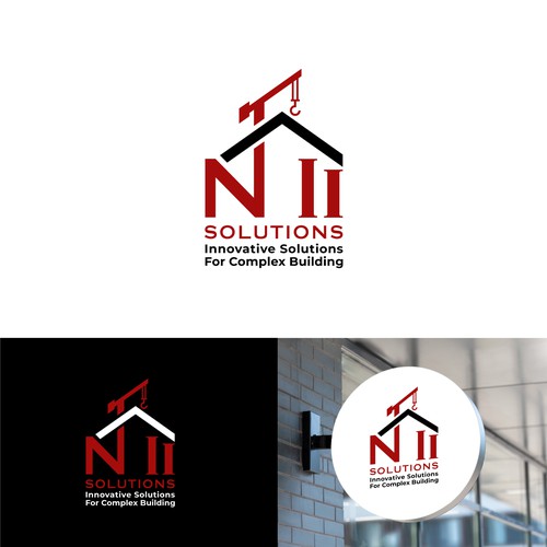 Renovation design with the title 'NII Solutions Logo '