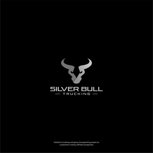 Metallic logo with the title 'Silver Bull'