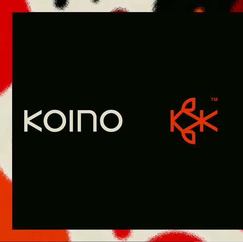 Cyber security logo with the title 'KOINO LOGO'