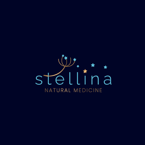 Dandelion design with the title 'Star inspired logo'