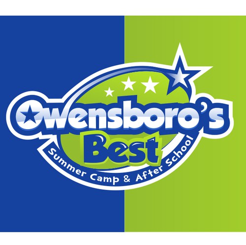 Boy logo with the title 'Playful logo for Summer Camp & After School'