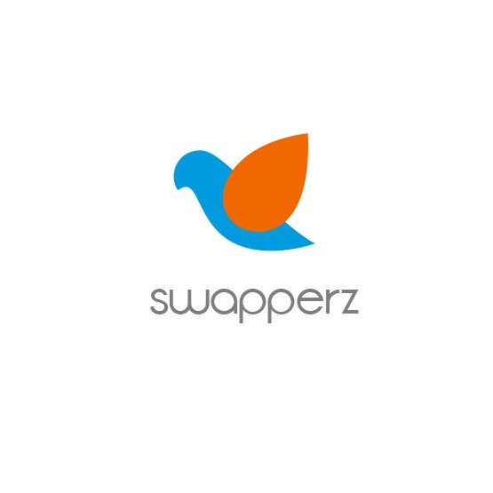 带有“SWAPPERZ”标题的样式标志