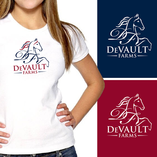 Horse logo with the title 'Logo for an equestrian/horse business that portrays beauty, elegance & simplicity'