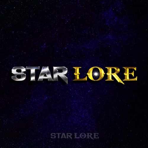 Galaxy design with the title 'Star Lore '