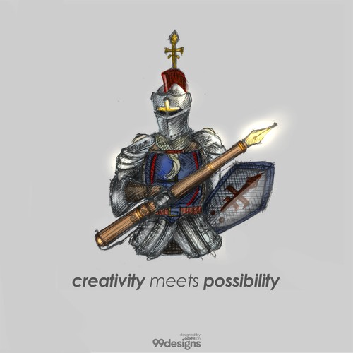 Quote artwork with the title 'Pen x Sword'