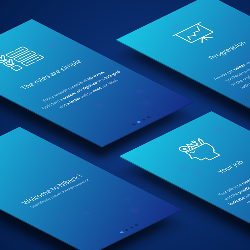 White design with the title 'Mind Working Game'