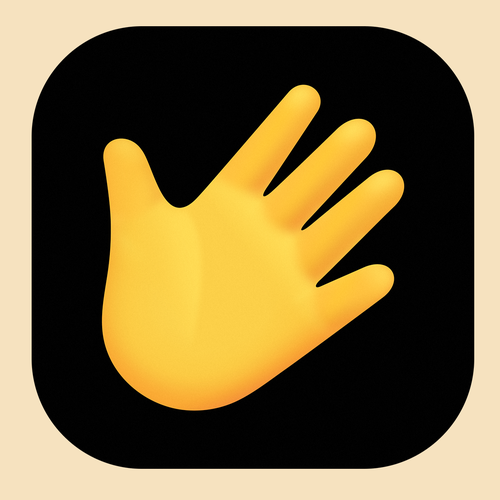 Emoji design with the title 'Howdy'