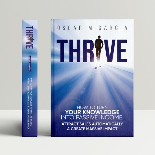 Thrive design with the title 'Book Cover'