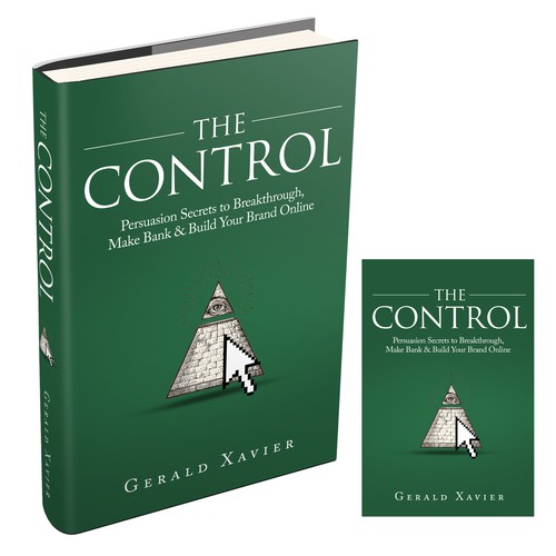 Dollar design with the title 'Illuminati-esque Book Cover Design'