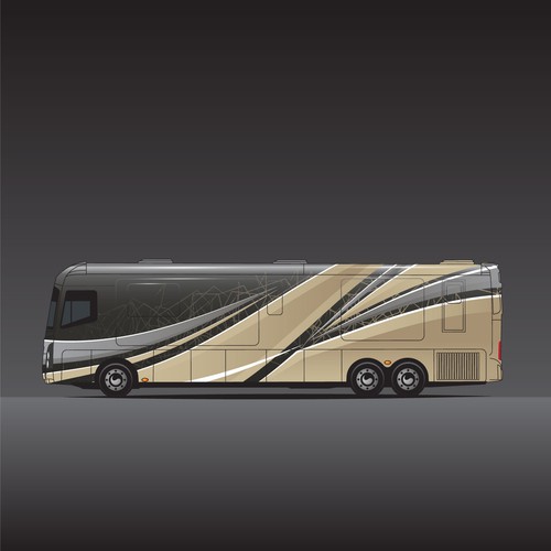 Design with the title 'Motorhome design'