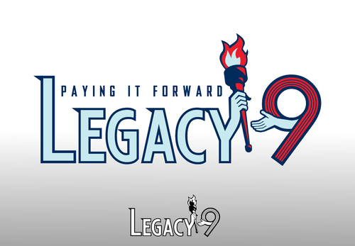 Navy logo with the title 'Legacy 9'