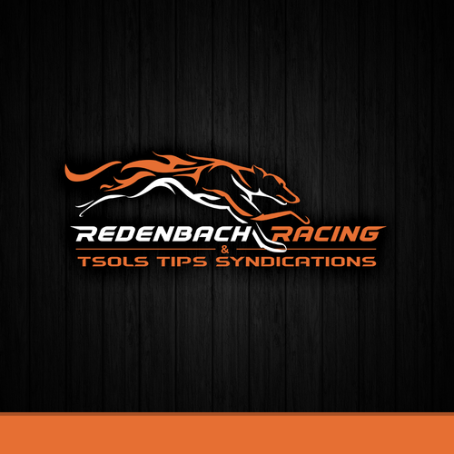 Masculine logo with the title 'Finalist Logo 1 for Redenbach Racing'