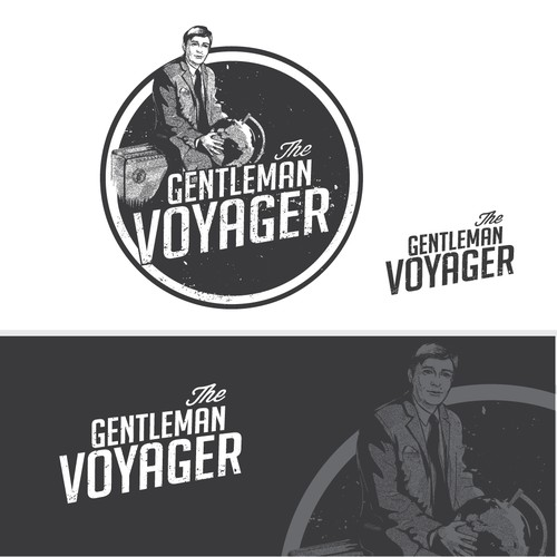 Traveler logo with the title 'The Gentleman Voyager'