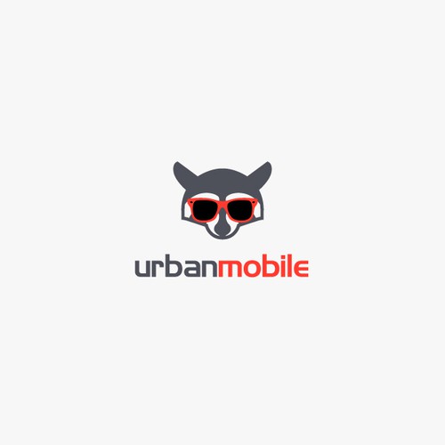 Urban design with the title 'Logo Design for Urban Mobile'
