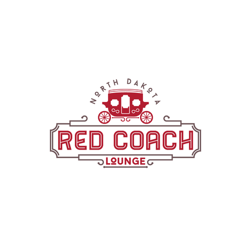 Lounge logo with the title 'Red Coach Lounge'