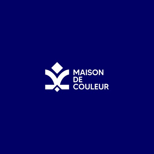 Fleur de lis design with the title 'Modern, elegant a fleur de lis logo'