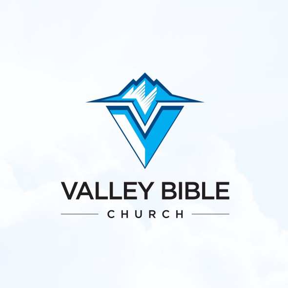 Religious brand with the title 'Valley Bible Church '