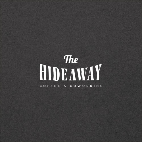 Co-working space design with the title 'Logo & Brandguidelines'