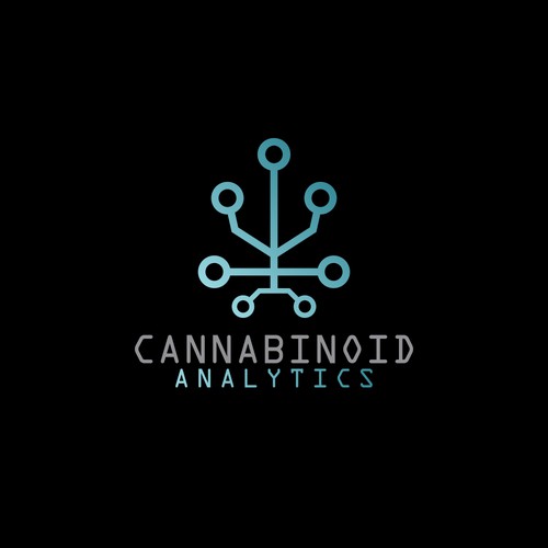 Laboratory logo with the title 'Logo design for Cannabinoid  Analytics Lab'