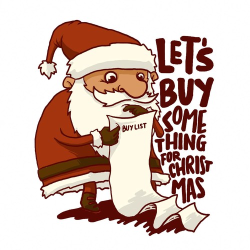 Christmas t-shirt with the title 'christmas/winter holiday humor graphic t-shirts'