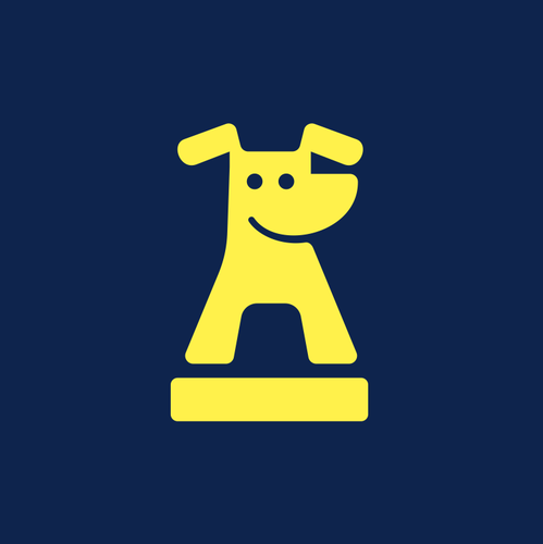 Pet care logo with the title 'Logo for Elevate. A dog tub brand.'