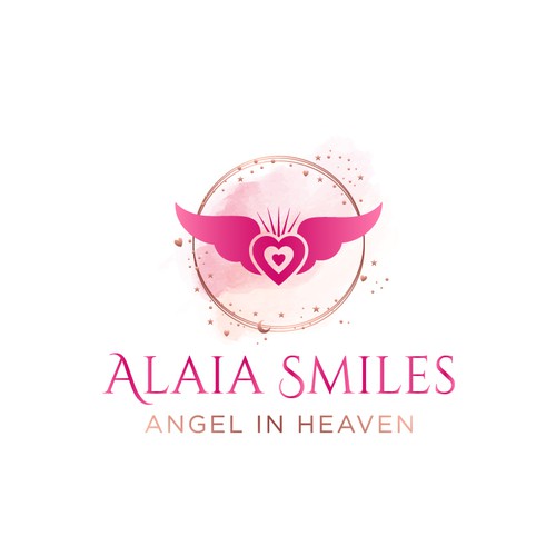 Heaven logo with the title 'Alaia Smiles'