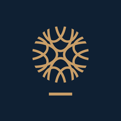 Floral logo with the title 'Optimedics Logo'