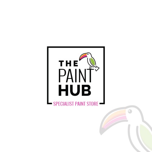 Paint design with the title 'Logo for a new state of the art, funky paint shop'