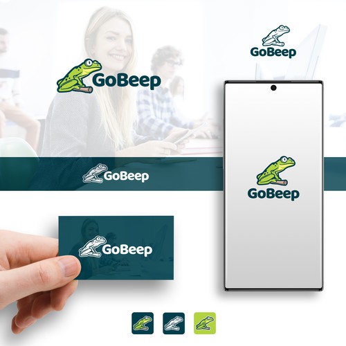 Frog design with the title 'Logo for data platform'