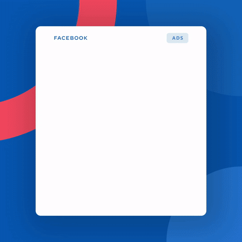 Animated design with the title 'Non Profit Attractive Facebook Ads'